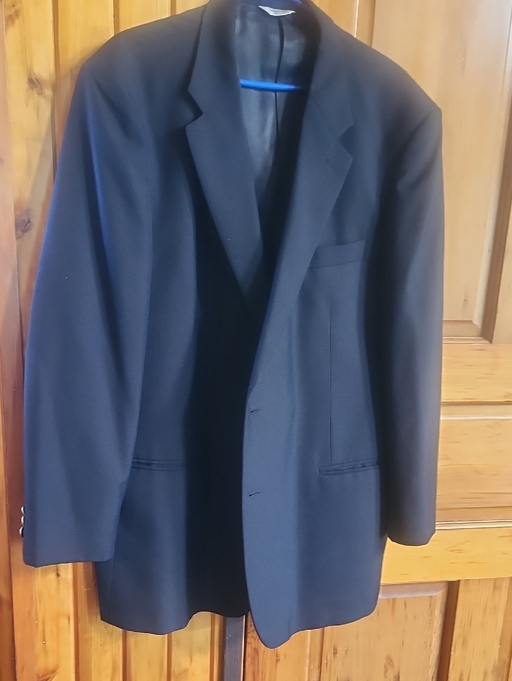Blue Single-Breasted Sport Coat